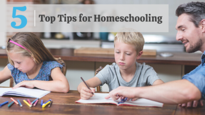 Homeschooling tips for a busy family